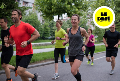 plusieurs coureurs pendant une épreuve de course à pied